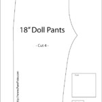 18 Doll Pants Pattern US Legal Paper Size For How to P Flickr