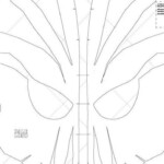2018 New Spider Man Faceshell Mask Lens For Cosplay PDF Etsy