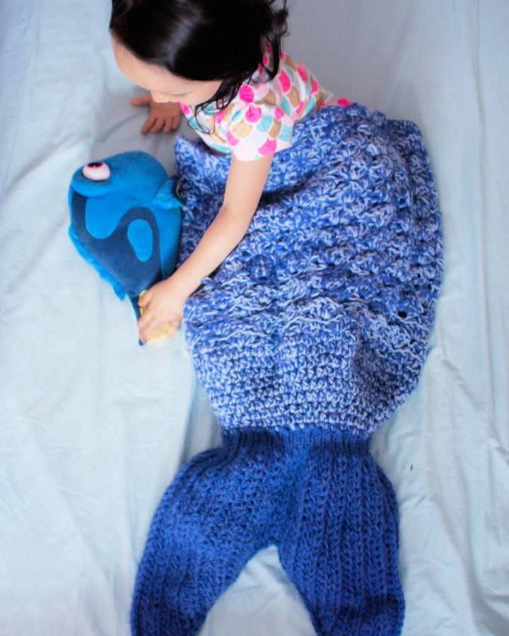 23 Free Crochet Mermaid Tail Patterns Mermaid Tail Blanket