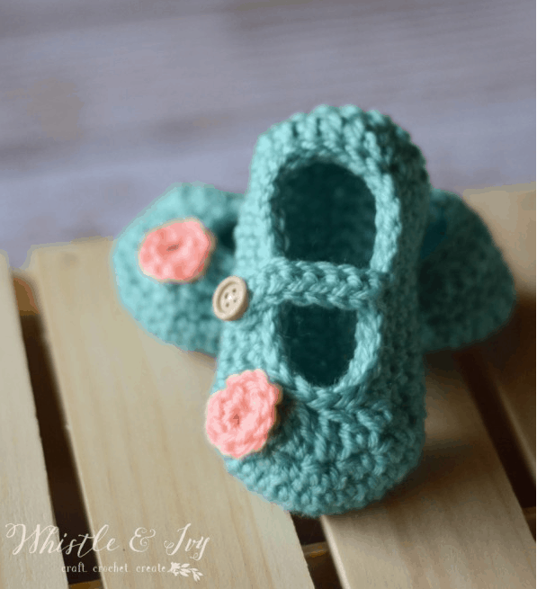 25 Cutest Free Crochet Baby Booties Patterns