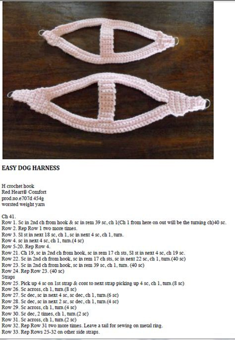 30 Ideas Crochet Cat Harness For 2019 Sewing Patterns Free Dog
