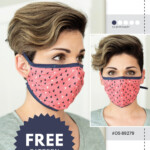 3D MASK WITH FILTER POCKET PATTERN Reusable Cot Volzan