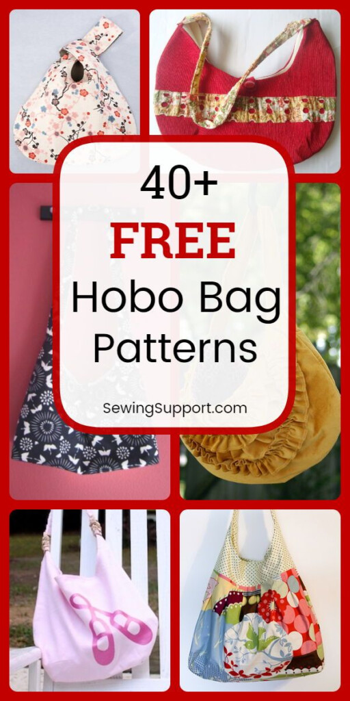 40 Free Hobo Bag Patterns Hobo Bag Patterns Beginner Sewing 