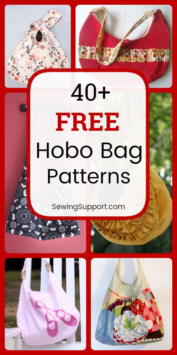 40 Free Hobo Bag Patterns Hobo Bag Patterns Beginner Sewing