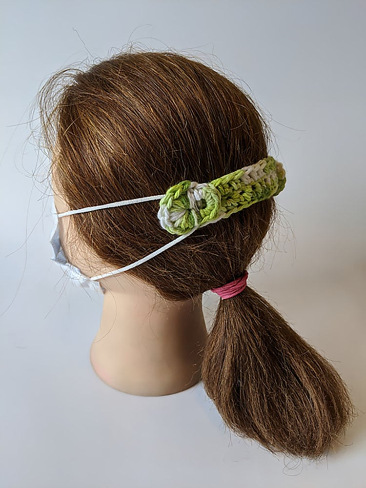 9 Easy And Free Crochet Ear Saver Patterns Beautiful Dawn Designs