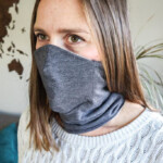 Alternative Face Mask DIY Mask Scarf free Sewing Pattern Sustain