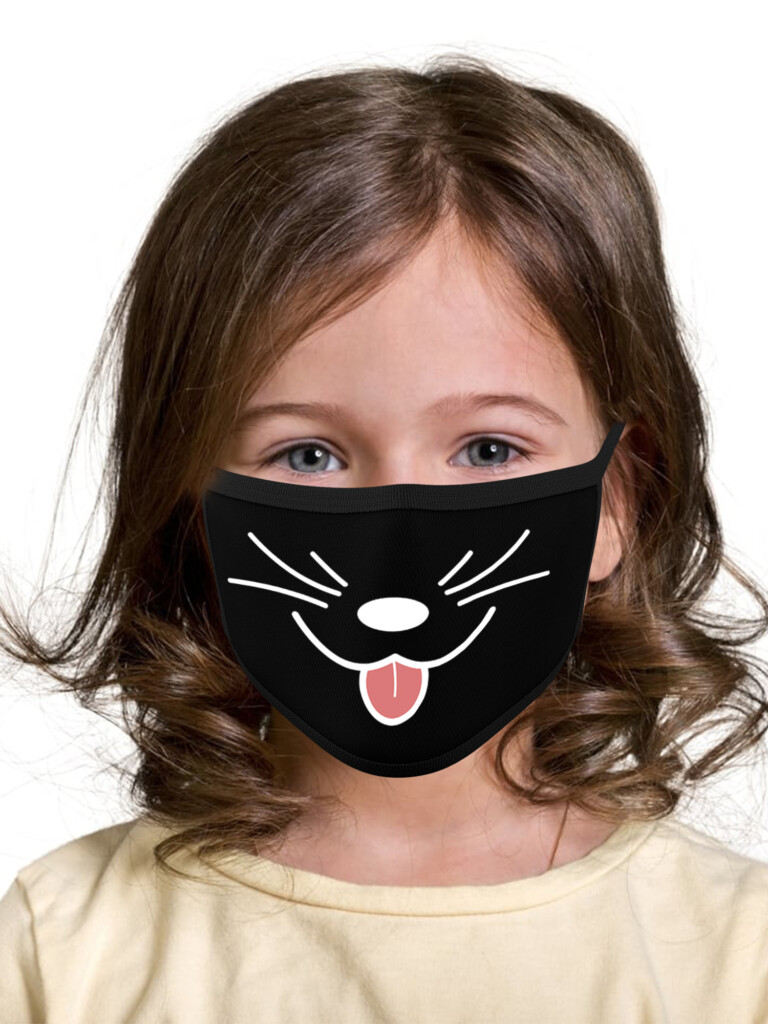 Awkward Styles Cat Face Mask Kids Reusable Face Masks Washable 100 