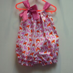 Baby Romper Pdf Sewing Pattern Easy Baby Girls Romper Pattern Etsy