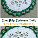 Christmas Doily Crochet Free Patterns