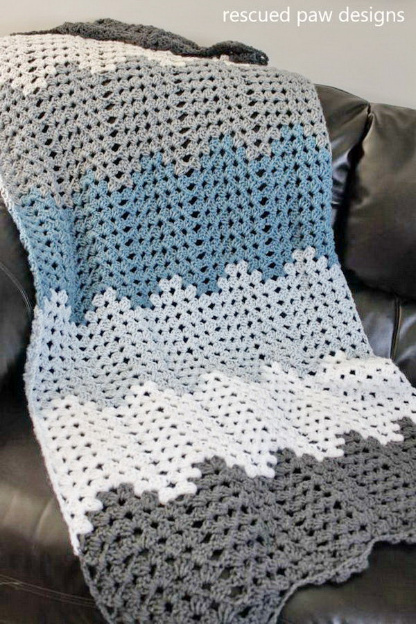 Cool Easy Crochet Blankets With Lots Of Tutorials And Patterns Hative