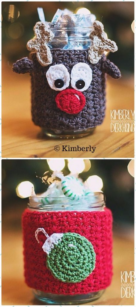 crochet-christmas-mason-jar-cozy-free-patterns-holiday-gifts