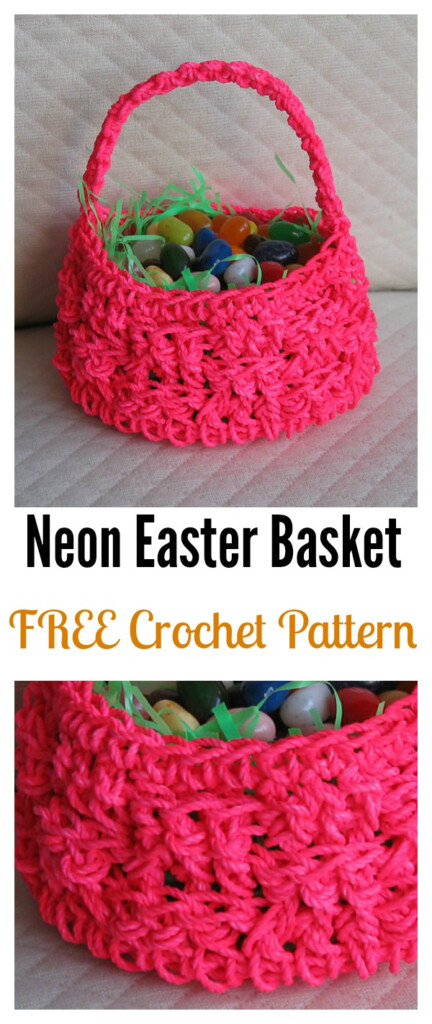 Crochet Easter Basket Free Patterns
