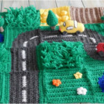 Crochet Road Play Mat Free Pattern