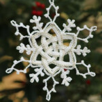 Crochet Snowflake Celtic Snowflake Celtic Knot Christmas Etsy In 2021