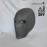 DIY Basic Face Mask Template For EVA Foam Mask Template Foam Cosplay