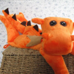 Dragon STUFFED ANIMAL Sewing Pattern Digital Download