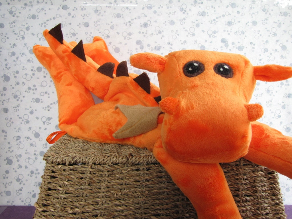 Dragon STUFFED ANIMAL Sewing Pattern Digital Download