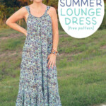 Easy Breezy Summer Lounge Dress Pattern And Tutorial
