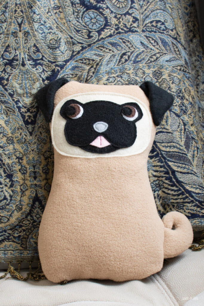 Easy Free Stuffed Animal Sewing Pattern Animal Pillows Pattern Dog 