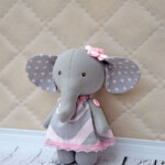 Elephant Pdf Pattern PDF Plush Elephant Stuffed By NilaDolss Sewing