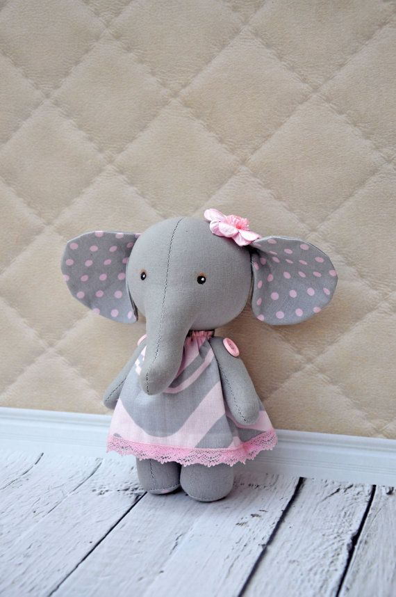 Elephant Pdf Pattern PDF Plush Elephant Stuffed By NilaDolss Sewing