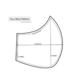 Face Mask pattern Noelle O Designs Face Mask Tutorial Easy Face