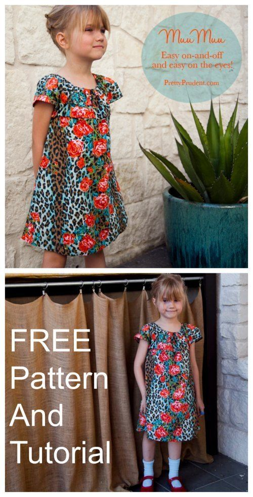 FREE Girls Dress Sewing Pattern Easy Girls Dress Sewing Pattern For
