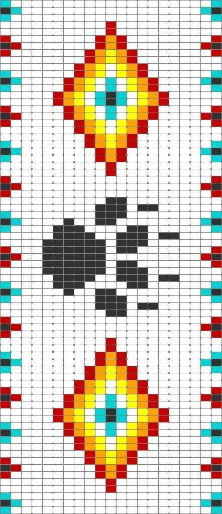 Free Loom Beading Patterns LoomBeading Native American Beadwork 