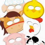 Free Printable Farm Animal Masks That Your Kids Will Love Life Over Cs