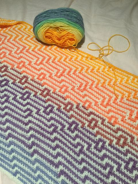 Havana Afghan CAL In 2020 Mosaic Patterns Afghan Crochet Patterns