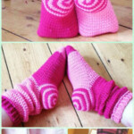 High Knee Crochet Slipper Boots Patterns To Keep Your Feet Cozy
