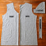 How To Make A V neck T shirt sewing Pattern And Tutorial T Shirt