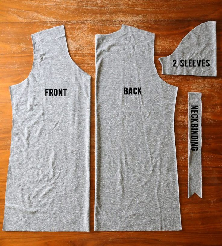 How To Make A V neck T shirt sewing Pattern And Tutorial T Shirt 