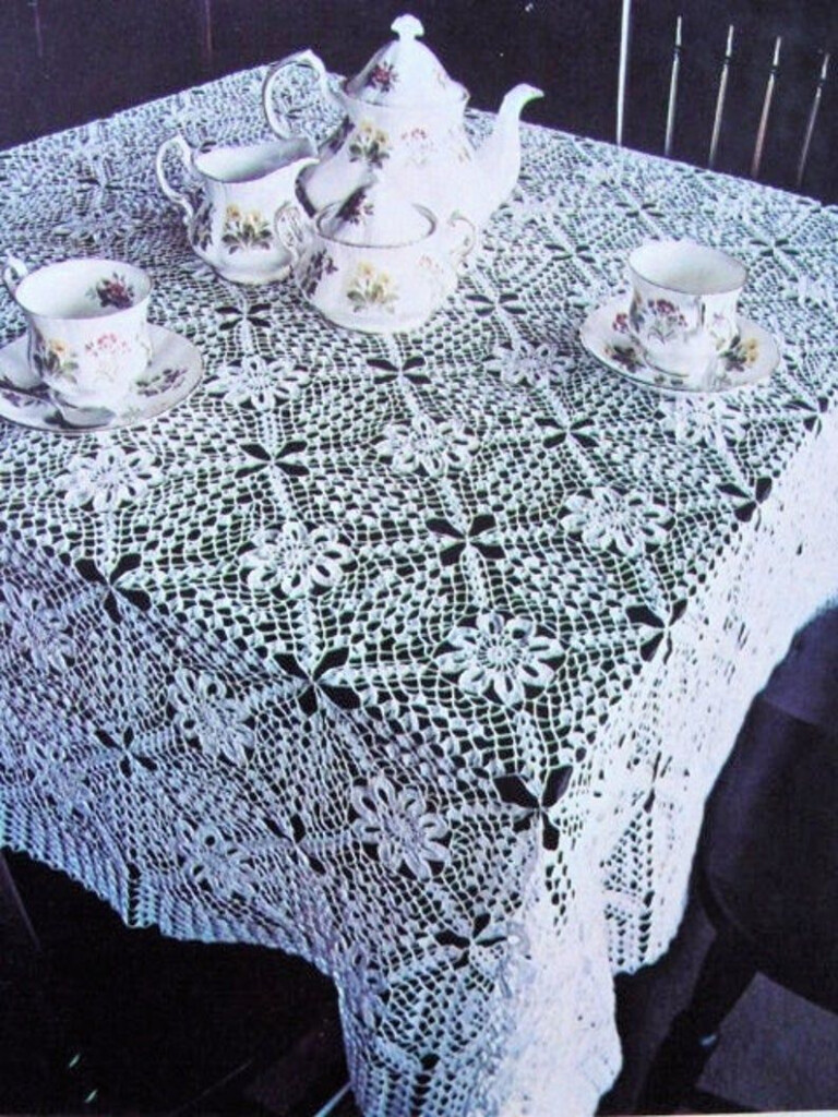 INSTANT PDF Pattern Beautiful Heirloom Lace Crocheted Etsy M xico 