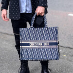 Japanese Fashion Stylist W Chanel Logo Chain Face Mask Christian Dior