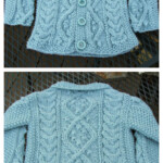 Knit Baby Cable Cardigan Free Knitting Patterns Knitting Pattern