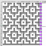Mosaic Crochet Chart Crochet Chart Mosaic Patterns Tapestry Crochet