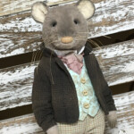 Mouse Pattern With Clothes 22cm Patterns Of Tailcoat Etsy