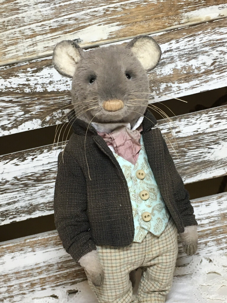 Mouse Pattern With Clothes 22cm Patterns Of Tailcoat Etsy