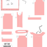 OFF THE SHOULDER DRESS TUTORIAL Elle Apparel By Leanne Barlow