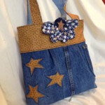 One Of A Kind Upcycled Jean Purse Blue Jean Purses Denim Bag Denim