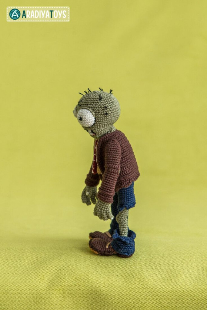Patr n De Crochet De Zombi De Plantas Contra Zombis Etsy Plant 