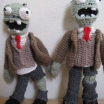 Plants Vs Zombies Knitted Toys Halloween Crochet Crochet Fall Crochet