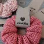 Printable Scrunchies Display Tag Set Velvet Knit Crochet Etsy Diy
