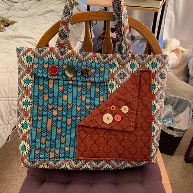 Projects To Go Sewing Pattern Etsy In 2020 Bag Patterns To Sew