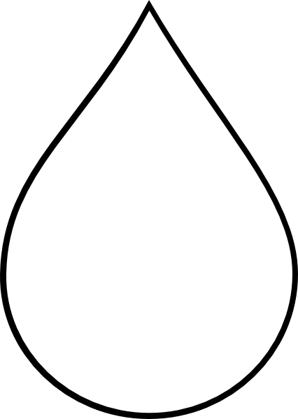 Raindrop Printable ClipArt Best