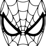 Rosto Do Homem Aranha Para Pintar Desenhos Para Colorir