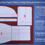 Scrub Cap For Long Hair Printable Pattern And DIY Tutorial In 2020