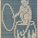 Sentimental Baby Children s Motifs For Cross Stitch Or Filet Crochet