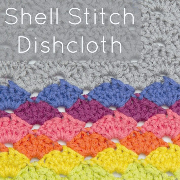 Simple Shells Dishcloth Free Crochet Pattern Free Crochet Patterns